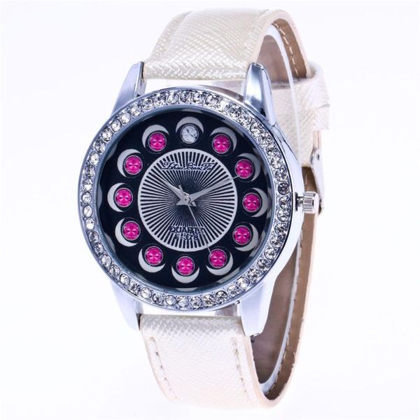 diamond watch men women round dial crystal grain strap wrist watches business travel ll@17, Slivery;brown
diamond watch men women round dial crystal grain strap wrist watches business travel ll@17, Slivery;brown