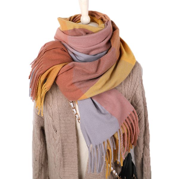 2020 design knit winter scarf for women cashmere-like shawl wrap geometric female warm blanket scarves tassel stole, Blue;gray
2020 design knit winter scarf for women cashmere-like shawl wrap geometric female warm blanket scarves tassel stole, Blue;gray