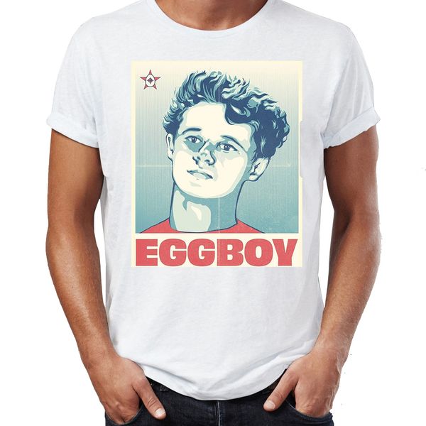 men's t shirt eggboy australian folk hero anti racism awesome artwork printed tee