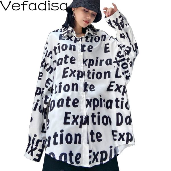vefadisa white fashion letter print women blouse 2020 spring autumn casual plus size blouse irregular long sleeve qyf3906
vefadisa white fashion letter print women blouse 2020 spring autumn casual plus size blouse irregular long sleeve qyf3906