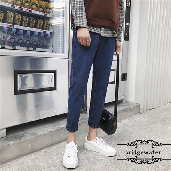 summer thin men's light-colored jeans slim ankle-length trousers casual trend loose pants men, Blue
summer thin men's light-colored jeans slim ankle-length trousers casual trend loose pants men, Blue
