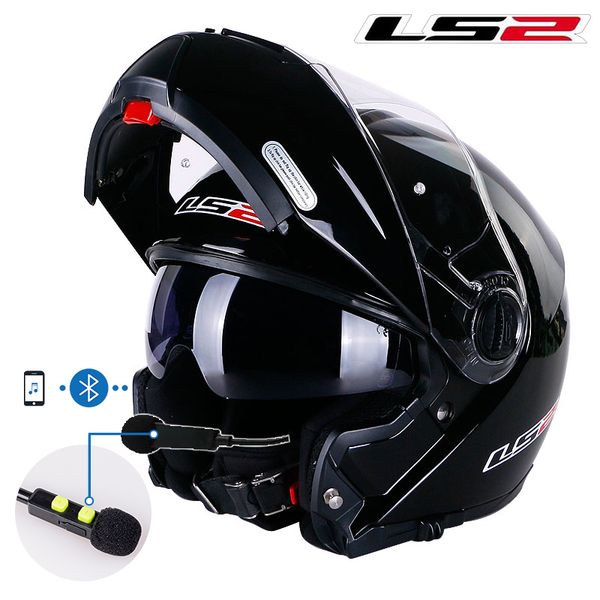 new arrival original ls2 ff325 flip up bluetooth headset intercom motorcycle helmet with double dual lens man women casto moto
new arrival original ls2 ff325 flip up bluetooth headset intercom motorcycle helmet with double dual lens man women casto moto