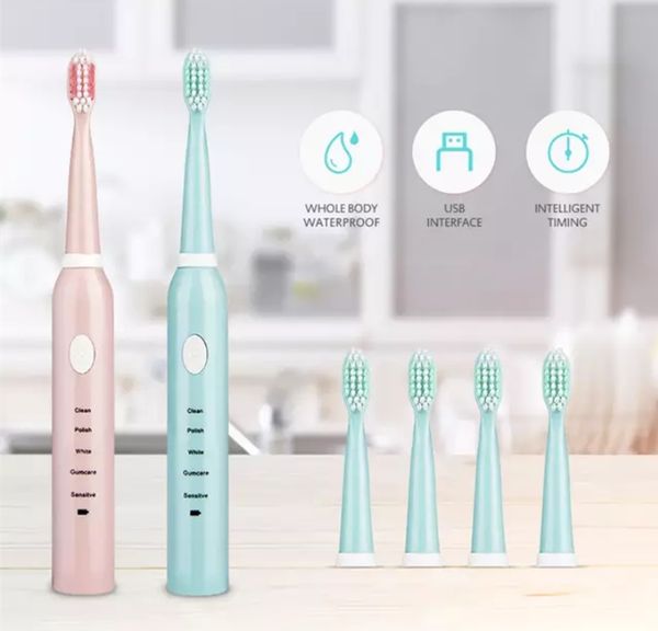 2019 rechargeable electric toothbrush strong power acoustic wave toothbrush 2 colors optional ipx7 waterproof sonic toothbrush
2019 rechargeable electric toothbrush strong power acoustic wave toothbrush 2 colors optional ipx7 waterproof sonic toothbrush