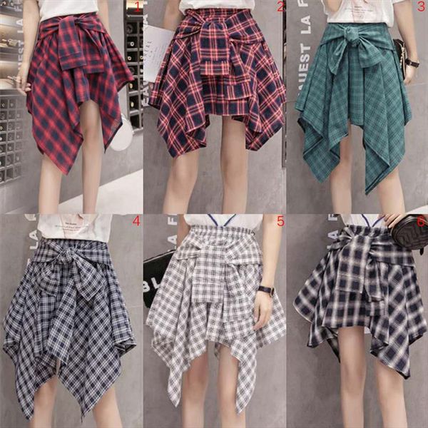 asymmetrical plaid skirt vintage high waist pocket bow belt skirt lace up elastic high waist beach skirt, Black
asymmetrical plaid skirt vintage high waist pocket bow belt skirt lace up elastic high waist beach skirt, Black