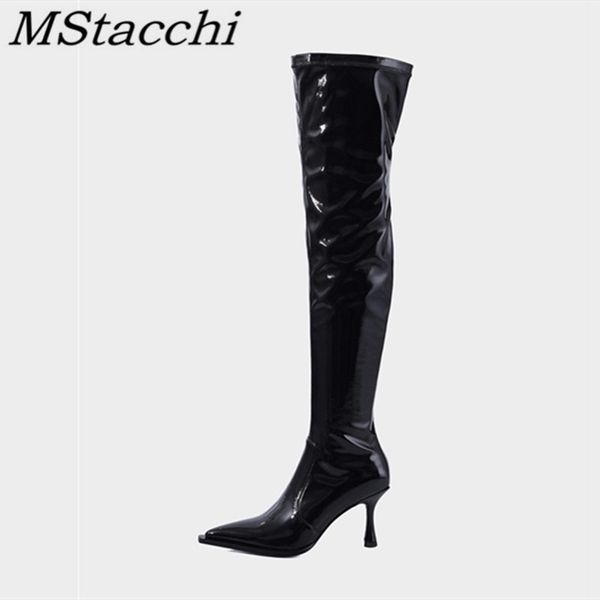 mstacchi коровьей женщины более-колено сапоги sexy указал тонкие каблуки pure black side zipper мода прохладный женская обувь bottes femme
mstacchi коровьей женщины более-колено сапоги sexy указал тонкие каблуки pure black side zipper мода прохладный женская обувь bottes femme