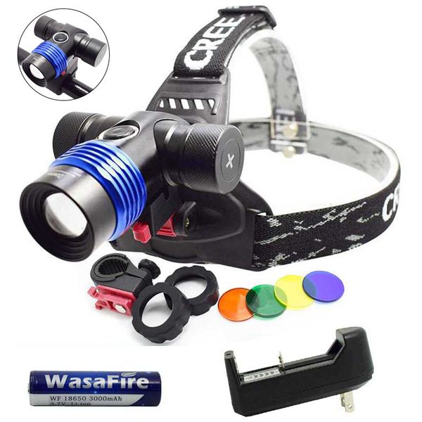 headlamps portable zoomable headlight 2000lm t6 led headlamp 2in1 3-mode head lamp bike light with bicycle clamp holder+4 color filters
headlamps portable zoomable headlight 2000lm t6 led headlamp 2in1 3-mode head lamp bike light with bicycle clamp holder+4 color filters