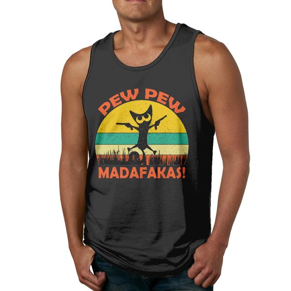 retro stylish quality cottonvintage cat pew pew madafakas sleeveless tank hipster crewneck tank
retro stylish quality cottonvintage cat pew pew madafakas sleeveless tank hipster crewneck tank
