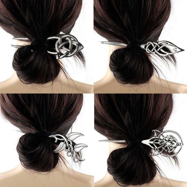 vintage viking large celtics knots hairpins norse nordic mythology hair clips hair stick leaf clips accessories for women, Golden;silver
vintage viking large celtics knots hairpins norse nordic mythology hair clips hair stick leaf clips accessories for women, Golden;silver