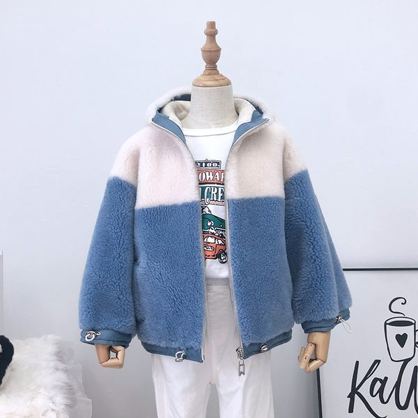 2020 winter children woolen jackets little girls cashmere coats young girls warm fur hoody genuine leather boy chenille clothes, Blue;gray
2020 winter children woolen jackets little girls cashmere coats young girls warm fur hoody genuine leather boy chenille clothes, Blue;gray
