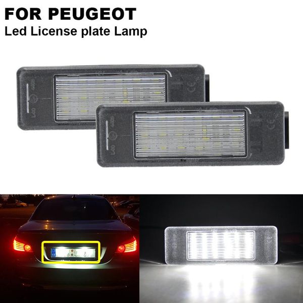 2x car rear 18 led smd license number plate light lamp 6000k for 106 207 307 308 for c3 c4 c5 c6 c8
2x car rear 18 led smd license number plate light lamp 6000k for 106 207 307 308 for c3 c4 c5 c6 c8