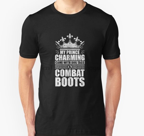 men short sleeve tshirt prince charming has dog tags combat boots t shirt women t-shirt
men short sleeve tshirt prince charming has dog tags combat boots t shirt women t-shirt