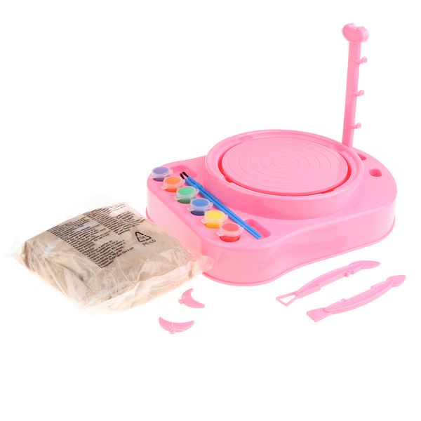 creative arts pottery wheel kit, let children learn to make ceramics, early educational toy for boys girls beginners - pink
creative arts pottery wheel kit, let children learn to make ceramics, early educational toy for boys girls beginners - pink