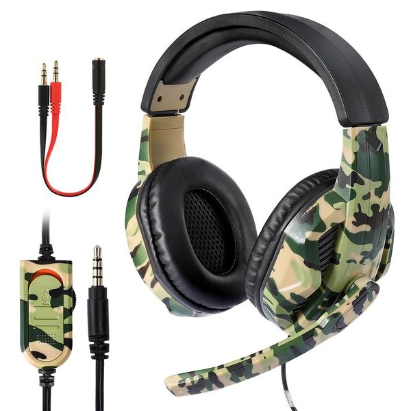 3.5mm gaming headsets camouflage hd stereo no noise head-mounted professional gamer headphones for ps4 ps3 xbox switch computer
3.5mm gaming headsets camouflage hd stereo no noise head-mounted professional gamer headphones for ps4 ps3 xbox switch computer
