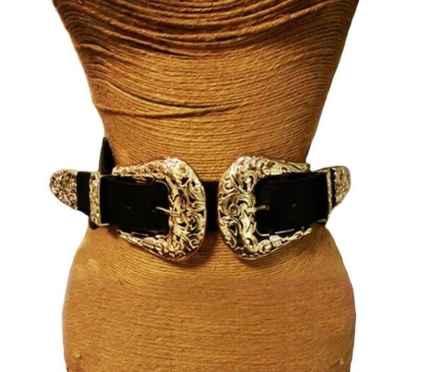 new fashion female vintage strap metal pin buckle leather belts for women elastic designer hollow out wide waist belts, Black;brown
new fashion female vintage strap metal pin buckle leather belts for women elastic designer hollow out wide waist belts, Black;brown