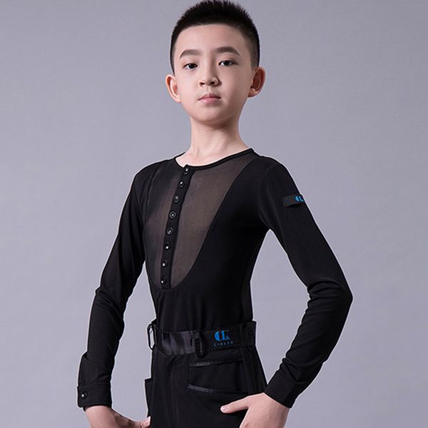 stage wear latin dance shirt boys see-through mesh long-sleeved bodysuit cha rumba samba tango salsa competition show dnv13652, Black;red
stage wear latin dance shirt boys see-through mesh long-sleeved bodysuit cha rumba samba tango salsa competition show dnv13652, Black;red