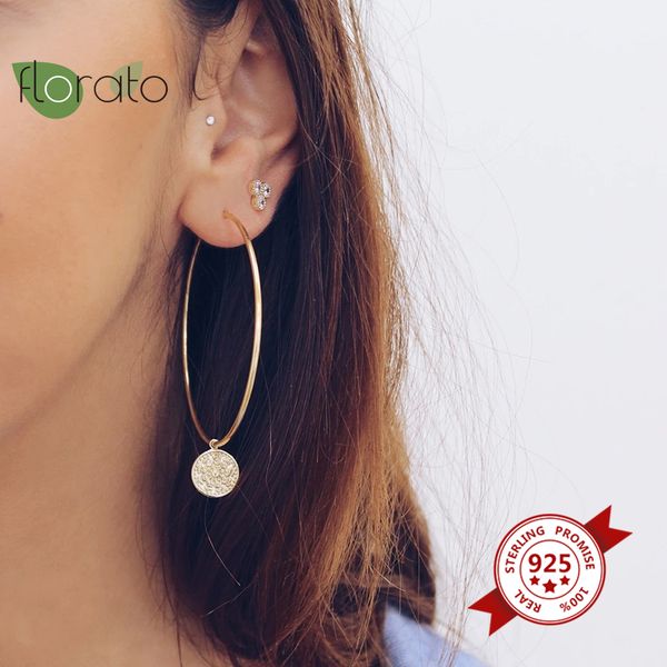 925 sterling silver trendy large hoop earrings big smooth circle earring brincos celebrity loop earrings for women party jewelry, Golden;silver
925 sterling silver trendy large hoop earrings big smooth circle earring brincos celebrity loop earrings for women party jewelry, Golden;silver