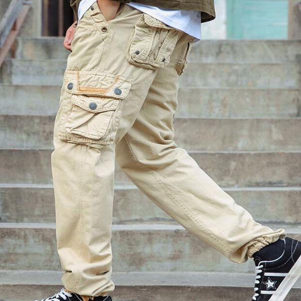 men's pants cargo overalls hip hop cotton trousers hiphop men baggy casual mens army green, Black
men's pants cargo overalls hip hop cotton trousers hiphop men baggy casual mens army green, Black