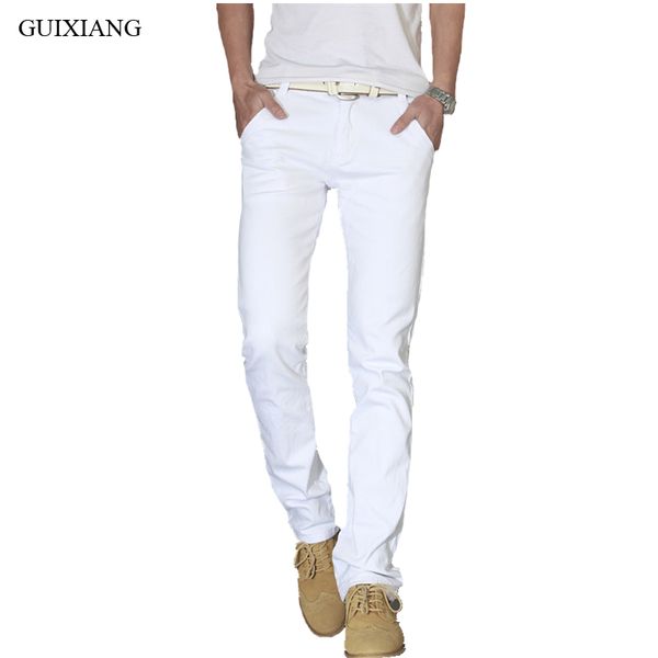 men's jeans style men leisure long denim fashion casual solid zippers trousers slim straight white pants size 28-36, Blue
men's jeans style men leisure long denim fashion casual solid zippers trousers slim straight white pants size 28-36, Blue