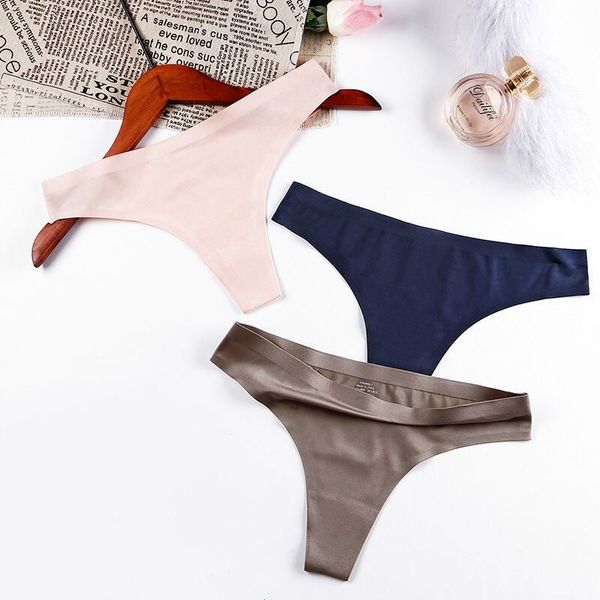 ice silk panties seamless women underwear sports panty female t-back solid soft g-string thong for woman underwear -2xl, Black;pink
ice silk panties seamless women underwear sports panty female t-back solid soft g-string thong for woman underwear -2xl, Black;pink