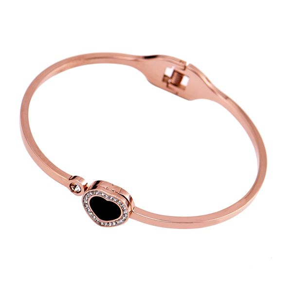 charm bracelets rivca drop no fading stainless steel rose gold women heart bracelet fashion jewelry wholesale charming bangle, Golden;silver
charm bracelets rivca drop no fading stainless steel rose gold women heart bracelet fashion jewelry wholesale charming bangle, Golden;silver