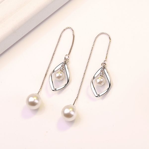 южная корея кисточки pearl серьги длинные простые элегантный универсальный эр лиан торсионных pearl висячие серьги женские, Silver
южная корея кисточки pearl серьги длинные простые элегантный универсальный эр лиан торсионных pearl висячие серьги женские, Silver