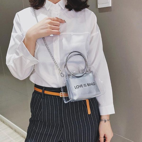 #h35 trend composite bag lady transparent square crossbody bags for women metal handle chains shoulder messenger bag sac main
#h35 trend composite bag lady transparent square crossbody bags for women metal handle chains shoulder messenger bag sac main