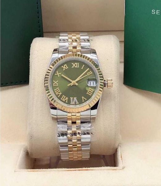 fashion ladies watch 31mm datejust sapphire waterproof automatic mechanical watches sports womens wristwatch christmas gift, Slivery;brown
fashion ladies watch 31mm datejust sapphire waterproof automatic mechanical watches sports womens wristwatch christmas gift, Slivery;brown