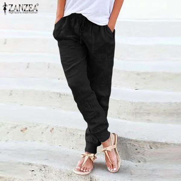women's pants & capris zanzea fashion women harem autumn casual elastic waist cotton linen loose pantalon turnip solid long trousers, Black;white
women's pants & capris zanzea fashion women harem autumn casual elastic waist cotton linen loose pantalon turnip solid long trousers, Black;white