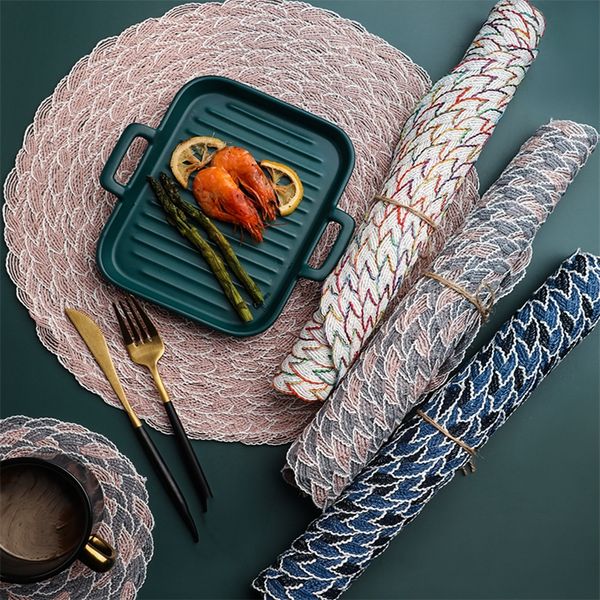 round fish scales insulation pad solid placemats pp non slip table mats kitchen accessories decoration home pad coaster
round fish scales insulation pad solid placemats pp non slip table mats kitchen accessories decoration home pad coaster