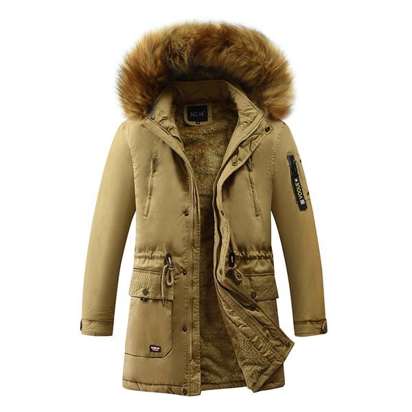 mens designer thick hooded jackets winter fashion casual long sleeve coats luxury solid color mens warm outwear, Black;brown
mens designer thick hooded jackets winter fashion casual long sleeve coats luxury solid color mens warm outwear, Black;brown
