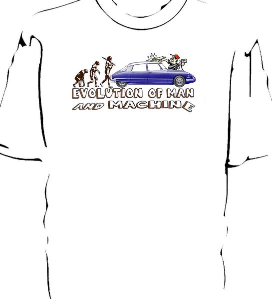 t-shirt men slim fit cotton high-quality classic american car fans ds