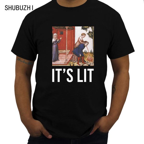 it's lit - funny old painting meme drunk party mens t-shirt black tshirt men summer fashion shubuzhi brand tees 
it's lit - funny old painting meme drunk party mens t-shirt black tshirt men summer fashion shubuzhi brand tees