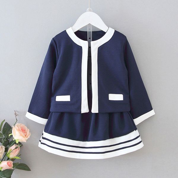 children's clothes new fashion girls sets 2020 spring autumn elegant cardigan coat+ striped skirt 2-piece clothing baby girl set, White
children's clothes new fashion girls sets 2020 spring autumn elegant cardigan coat+ striped skirt 2-piece clothing baby girl set, White