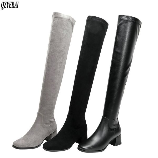 boots 2021 winter style genuine leather over the knee women motorcycle stretch warm real cowhide shoes, Black
boots 2021 winter style genuine leather over the knee women motorcycle stretch warm real cowhide shoes, Black