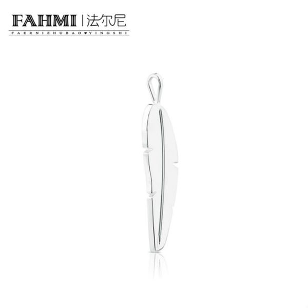 fahmi 100% 925 sterling silver elegant temperament feather pendant 712284500 exquisite charming women holiday gifts ball party, Black 
fahmi 100% 925 sterling silver elegant temperament feather pendant 712284500 exquisite charming women holiday gifts ball party, Black