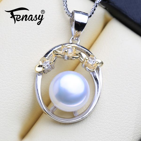 chains fenasy natural freshwater pearl pendant necklace for women 925 sterling silver cute flower fashion brand fine jewelry
chains fenasy natural freshwater pearl pendant necklace for women 925 sterling silver cute flower fashion brand fine jewelry