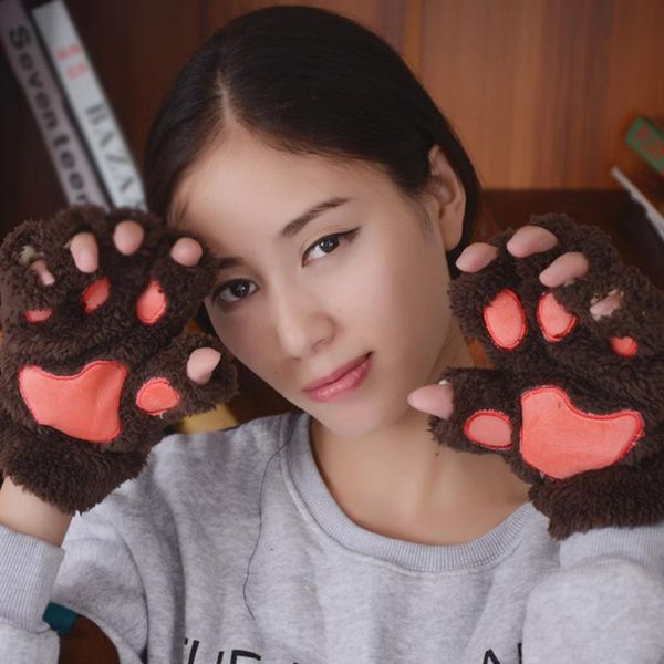 lovely women cat claw mitten plush glove costume cute winter warm half finger gloves women female gloves mitten, Blue;gray
lovely women cat claw mitten plush glove costume cute winter warm half finger gloves women female gloves mitten, Blue;gray