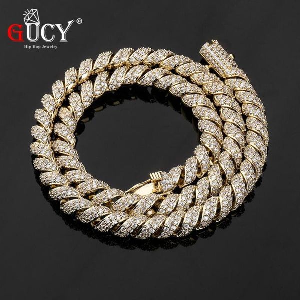 gucy 10mm men zircon curb cuban link necklace hip hop jewelry gold silver color thick heavy copper material iced cz necklace
gucy 10mm men zircon curb cuban link necklace hip hop jewelry gold silver color thick heavy copper material iced cz necklace