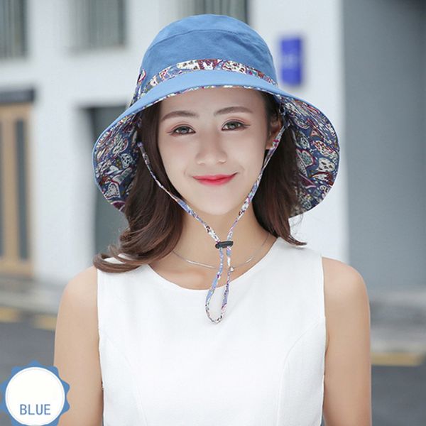 2020 anti-uv wide brim cotton sun hat for women foldable casual summer hats visors protection beach cap g9pt, Blue;gray
2020 anti-uv wide brim cotton sun hat for women foldable casual summer hats visors protection beach cap g9pt, Blue;gray