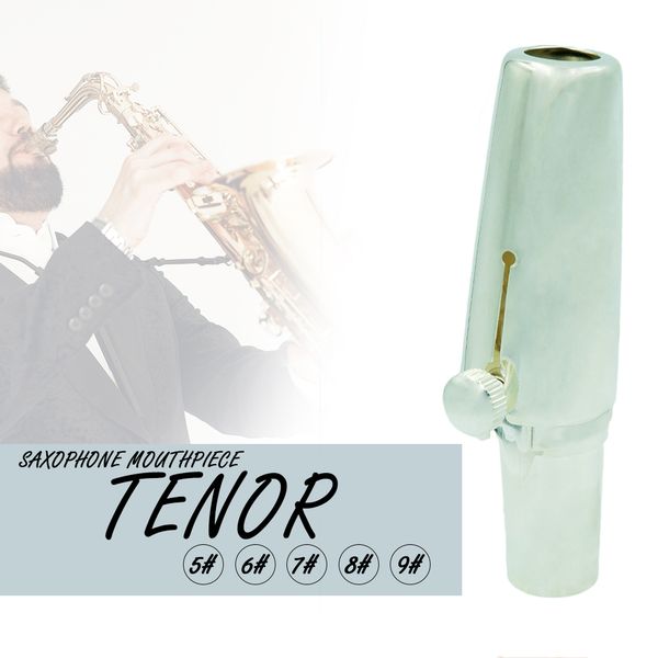 NAOMI Professional Metal Tenor Saxophone Mouthpiece Advanced Sax Mouth Pieces Silver Plated Size 5 6 7 8 9
NAOMI Professional Metal Tenor Saxophone Mouthpiece Advanced Sax Mouth Pieces Silver Plated Size 5 6 7 8 9