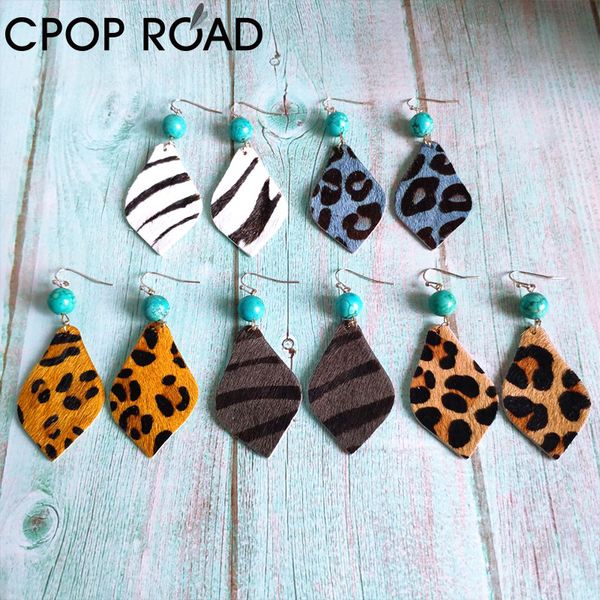 cpop cowhide leather earrings for women hair on western style gem stone cute teardrop animal print zebra pattern leather earring, Silver
cpop cowhide leather earrings for women hair on western style gem stone cute teardrop animal print zebra pattern leather earring, Silver