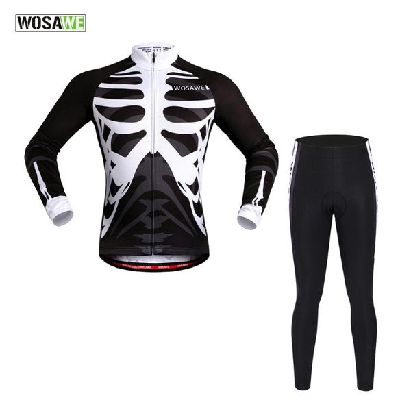 racing sets wosawe long sleeve cycling jersey set spring mtb bike wear clothes bicycle clothing ropa, Black;blue
racing sets wosawe long sleeve cycling jersey set spring mtb bike wear clothes bicycle clothing ropa, Black;blue