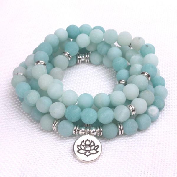 beaded, strands + amazonite natural stone mala beads bracelet & necklace om lotus buddha charm meditation 108mala yoga, Black
beaded, strands + amazonite natural stone mala beads bracelet & necklace om lotus buddha charm meditation 108mala yoga, Black