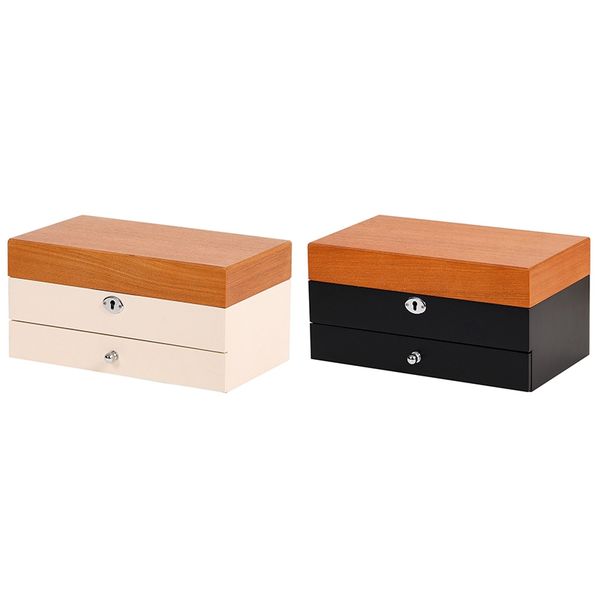 wooden jewelry box organizer with drawer glass display earring ring necklace organizer women jewelry display box, Pink;blue
wooden jewelry box organizer with drawer glass display earring ring necklace organizer women jewelry display box, Pink;blue