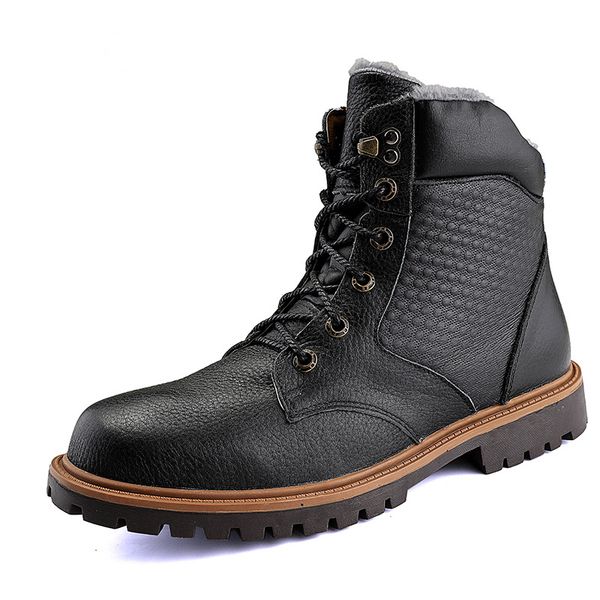 boots 2021 winter men ankle natural cow leather luxury rubber handmade warm shoes size 38-48, Black
boots 2021 winter men ankle natural cow leather luxury rubber handmade warm shoes size 38-48, Black