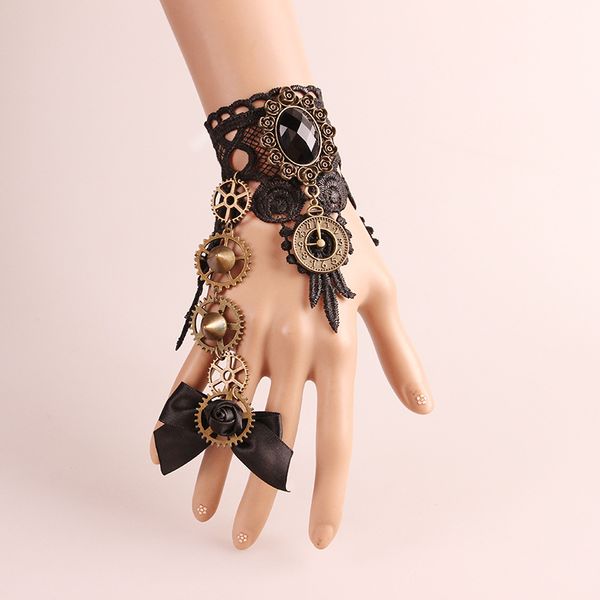 five fingers gloves european and american fashion hand jewelry vintage bracelet with a ring lace watch mechanical series, Blue;gray
five fingers gloves european and american fashion hand jewelry vintage bracelet with a ring lace watch mechanical series, Blue;gray