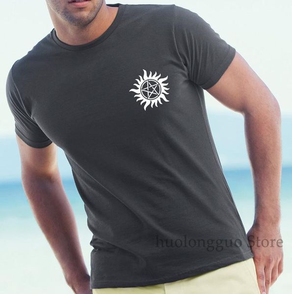 gray t-shirt supernatural man trap has demons winchesters castiel sam and dean anti possession
gray t-shirt supernatural man trap has demons winchesters castiel sam and dean anti possession