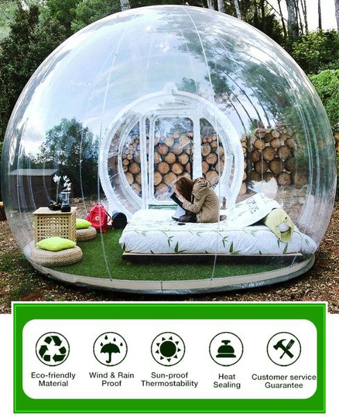 0.55mm pvc transparent inflatable bubble tent 3/4/5m dia 2m single tunnel dome house igloo camping tent for family fun/l
0.55mm pvc transparent inflatable bubble tent 3/4/5m dia 2m single tunnel dome house igloo camping tent for family fun/l