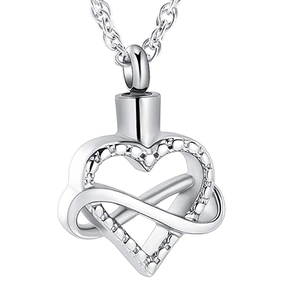 pendant necklaces infinity heart urn necklace for ashes women stainless steel keepsake locket loved one, Silver
pendant necklaces infinity heart urn necklace for ashes women stainless steel keepsake locket loved one, Silver