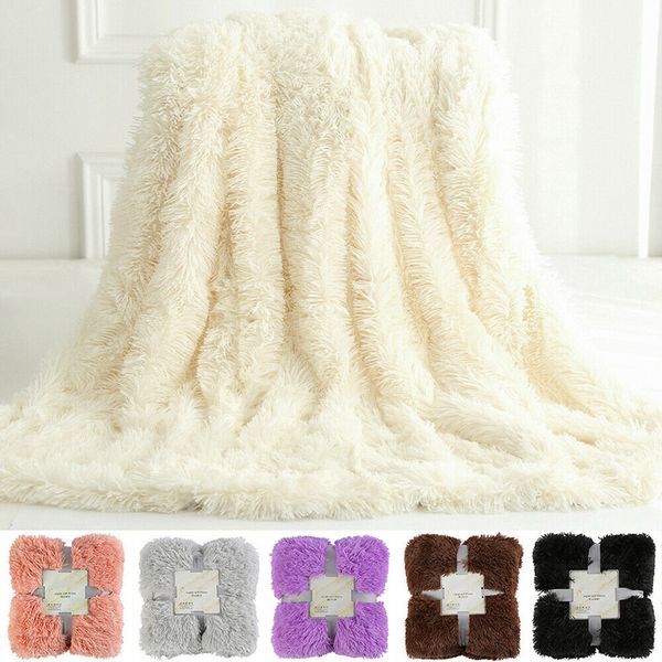 newly plush faux fur throw blanket reversible fluffy shaggy cover soft warm kids gifts va88
newly plush faux fur throw blanket reversible fluffy shaggy cover soft warm kids gifts va88